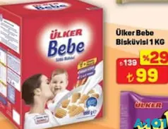 ÜLKER BEBE BİSKÜVİSİ 1 KG ÜLKER BEBE BİSKÜVİSİ 1 KG
